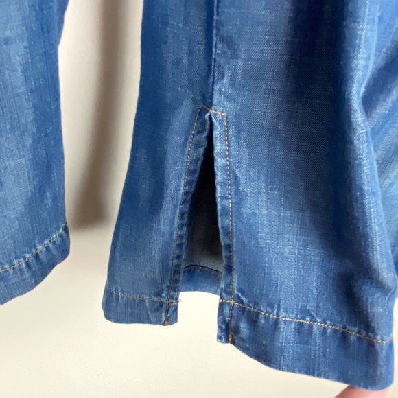 Anthro Cloth & Stone Chambray Blouse | G20-9 - Picture 5 of 13